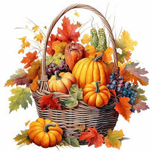 Load image into Gallery viewer, Diamond Painting - Full Round - pumpkin fruit basket (30*30CM)