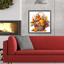 Load image into Gallery viewer, Diamond Painting - Full Round - pumpkin fruit basket (30*30CM)