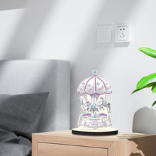 Load image into Gallery viewer, Wooden Crystal Painting Desktop Kit Eggbreaker Cat Carousel Eggbreaker Butterfly