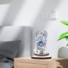 Load image into Gallery viewer, Wooden Christmas Desktop Diamond Painting Ornament for Home Office Desktop Decor