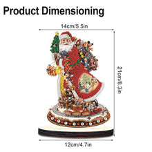 Load image into Gallery viewer, Wooden Christmas Desktop Diamond Painting Ornament for Home Office Desktop Decor