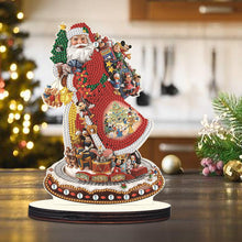 Load image into Gallery viewer, Wooden Christmas Desktop Diamond Painting Ornament for Home Office Desktop Decor