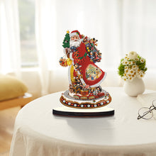 Load image into Gallery viewer, Wooden Christmas Desktop Diamond Painting Ornament for Home Office Desktop Decor