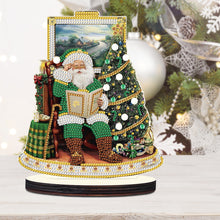 Load image into Gallery viewer, Wooden Christmas Desktop Diamond Painting Ornament for Home Office Desktop Decor