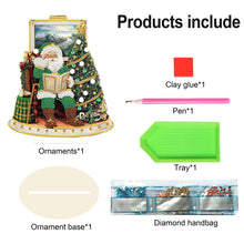 Load image into Gallery viewer, Wooden Christmas Desktop Diamond Painting Ornament for Home Office Desktop Decor