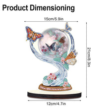 Load image into Gallery viewer, Wooden Christmas Desktop Diamond Painting Ornament for Home Office Desktop Decor