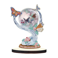 Load image into Gallery viewer, Wooden Christmas Desktop Diamond Painting Ornament for Home Office Desktop Decor
