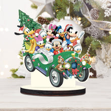 Load image into Gallery viewer, Wooden Christmas Desktop Diamond Painting Ornament for Home Office Desktop Decor