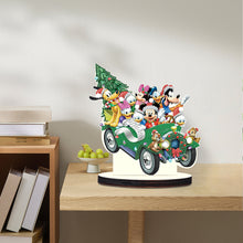 Load image into Gallery viewer, Wooden Christmas Desktop Diamond Painting Ornament for Home Office Desktop Decor