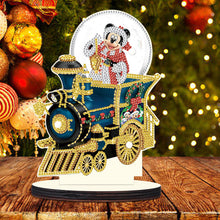 Load image into Gallery viewer, Wooden Christmas Desktop Diamond Painting Ornament for Home Office Desktop Decor