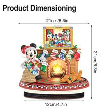Load image into Gallery viewer, Wooden Christmas Desktop Diamond Painting Ornament for Home Office Desktop Decor