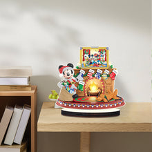 Load image into Gallery viewer, Wooden Christmas Desktop Diamond Painting Ornament for Home Office Desktop Decor