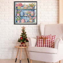 Load image into Gallery viewer, Diamond Painting - Partial Special Shaped - garden wall (50*50CM)