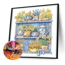Load image into Gallery viewer, Diamond Painting - Partial Special Shaped - garden wall (50*50CM)