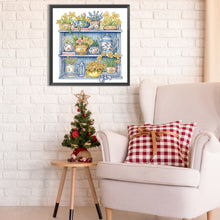 Load image into Gallery viewer, Diamond Painting - Partial Special Shaped - garden wall (50*50CM)