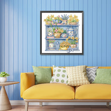 Load image into Gallery viewer, Diamond Painting - Partial Special Shaped - garden wall (50*50CM)