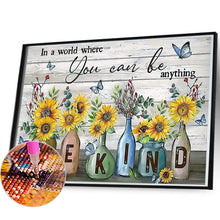 Load image into Gallery viewer, Diamond Painting - Full Round - Flower language of calligraphy and painting (60*40CM)