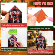 Load image into Gallery viewer, Desktop Diamond Painting Ornament Xmas Ornament Table Top Diamond Painting Decor