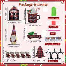 Load image into Gallery viewer, Desktop Diamond Painting Ornament Xmas Ornament Table Top Diamond Painting Decor