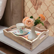 Load image into Gallery viewer, Diamond Painting Nesting Food Trays with Handle Coffee Table Tray (Parrot)
