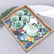 Load image into Gallery viewer, Diamond Painting Nesting Food Trays with Handle Coffee Table Tray (Cow)