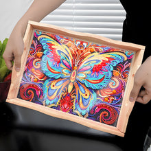 Load image into Gallery viewer, Diamond Painting Nesting Food Trays with Handle Coffee Table Tray (Butterfly)