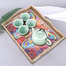 Load image into Gallery viewer, Diamond Painting Nesting Food Trays with Handle Coffee Table Tray (Butterfly)