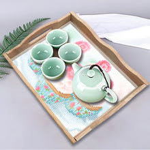 Load image into Gallery viewer, Diamond Painting Nesting Food Trays with Handle Coffee Table Tray (Dessert)