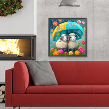 Load image into Gallery viewer, Diamond Painting - Full Round - umbrella animal sheep (30*30CM)