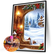 Load image into Gallery viewer, Diamond Painting - Full Round - snowy scenery (30*40CM)