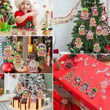 Load image into Gallery viewer, 16PCS Double Sided Special Shape Diamond Art Keyring (Christmas Penguin)