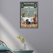Load image into Gallery viewer, Diamond Painting - Full Round - dog calligraphy and painting (30*45CM)
