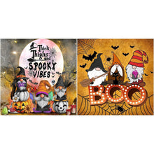 Load image into Gallery viewer, Diamond Painting - Full Round - halloween gnome (30*30CM)