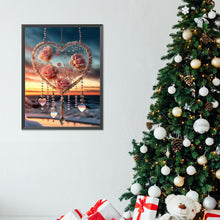 Load image into Gallery viewer, Diamond Painting - Full Round - Snow scene love pendant (30*40CM)
