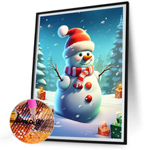 Load image into Gallery viewer, Diamond Painting - Full Round - blizzard snowman (30*40CM)