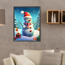 Load image into Gallery viewer, Diamond Painting - Full Round - blizzard snowman (30*40CM)