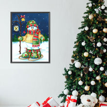 Load image into Gallery viewer, Diamond Painting - Full Round - skating snowman (30*40CM)