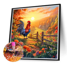 Load image into Gallery viewer, Diamond Painting - Full Round - Rooster (40*40CM)
