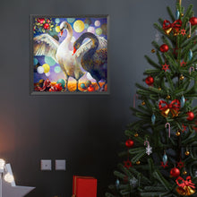 Load image into Gallery viewer, Diamond Painting - Full Round - black and white swan (40*40CM)