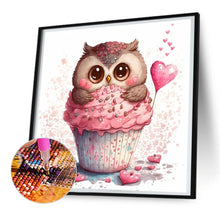 Load image into Gallery viewer, Diamond Painting - Full Round - cartoon owl (30*30CM)