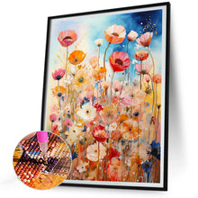 Load image into Gallery viewer, Diamond Painting - Full Round - poppy bush (30*40CM)