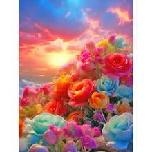 Load image into Gallery viewer, Diamond Painting - Full Round - rose bush (30*40CM)