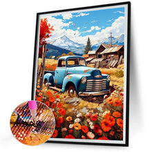 Load image into Gallery viewer, Diamond Painting - Full Round - Daisy and Car (30*40CM)