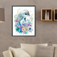 Load image into Gallery viewer, Diamond Painting - Full Round - whale (30*40CM)