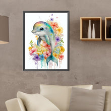 Load image into Gallery viewer, Diamond Painting - Full Round - whale (30*40CM)