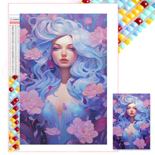 Load image into Gallery viewer, Diamond Painting - Full Square - Flower Fairy (40*60CM)