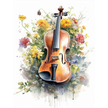 Load image into Gallery viewer, Diamond Painting - Full Round - violin (30*40CM)