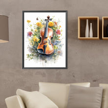 Load image into Gallery viewer, Diamond Painting - Full Round - violin (30*40CM)