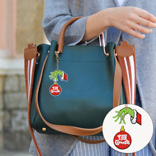 Load image into Gallery viewer, 12PCS Double Sided Diamond Art Keyring Grinch for Adult Kid Purse Handbag Decor