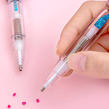 Load image into Gallery viewer, Diamond Painting Drill Pens with Light Diamond Painting Tools Set (Blue)